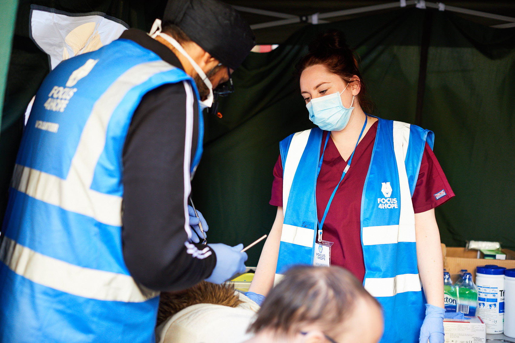 Town Hall Foundation Charity Work in Calais.